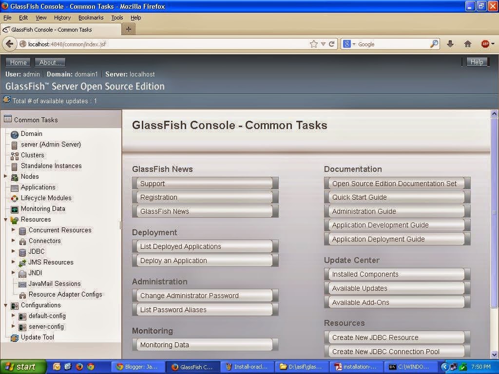 glassfish deploy application command line