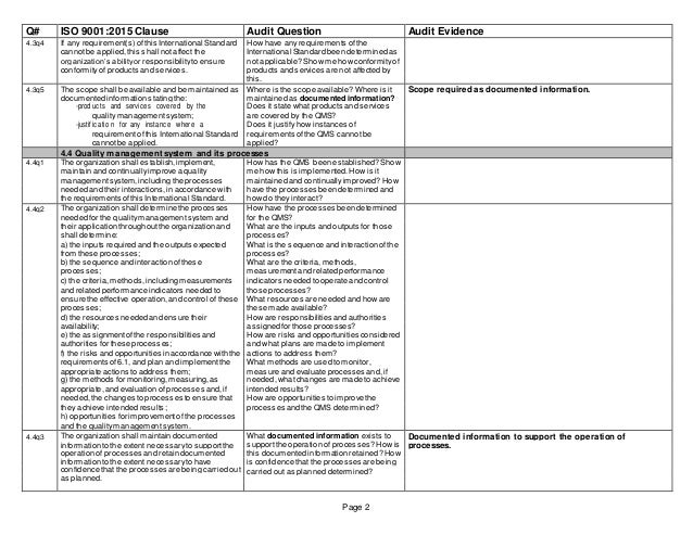 what does it infrastructure applicable to the audit