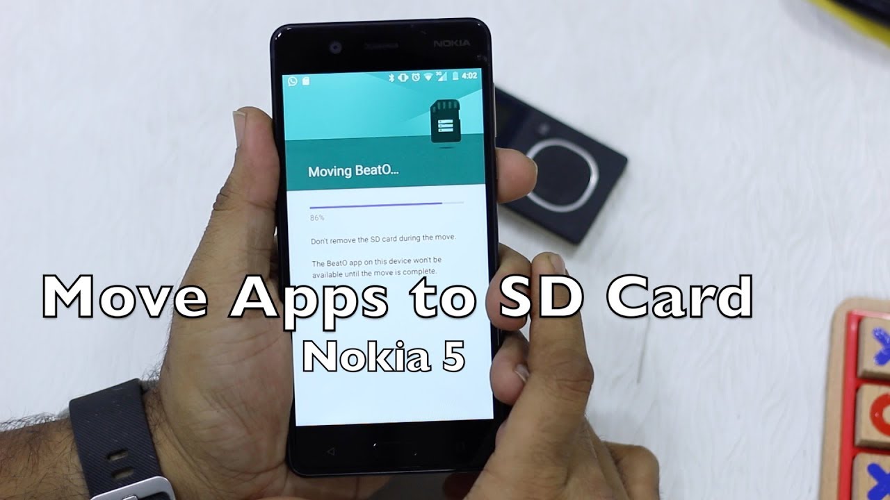 how to transfer applications to sd card android