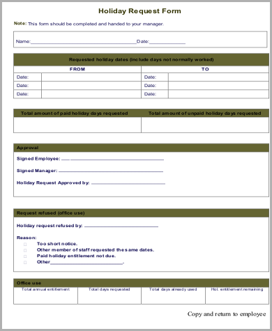 example of application form answers