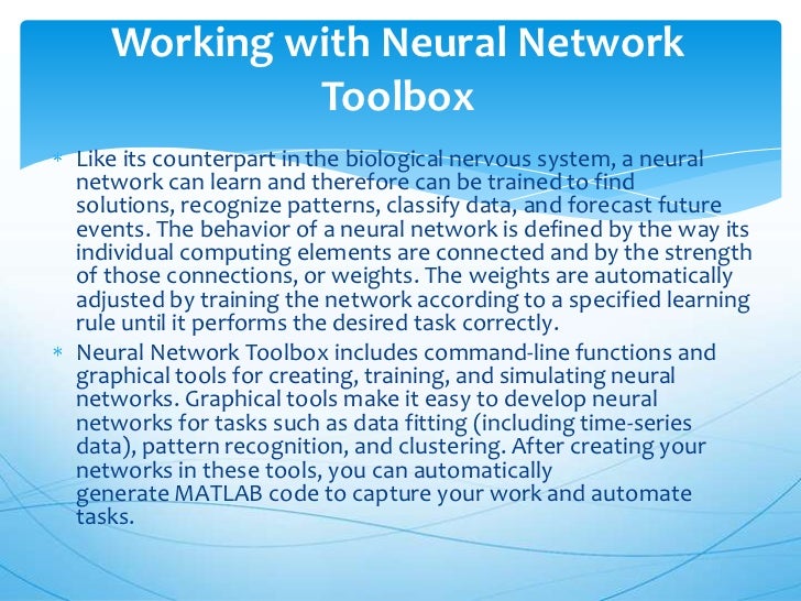 application of neural network in industry