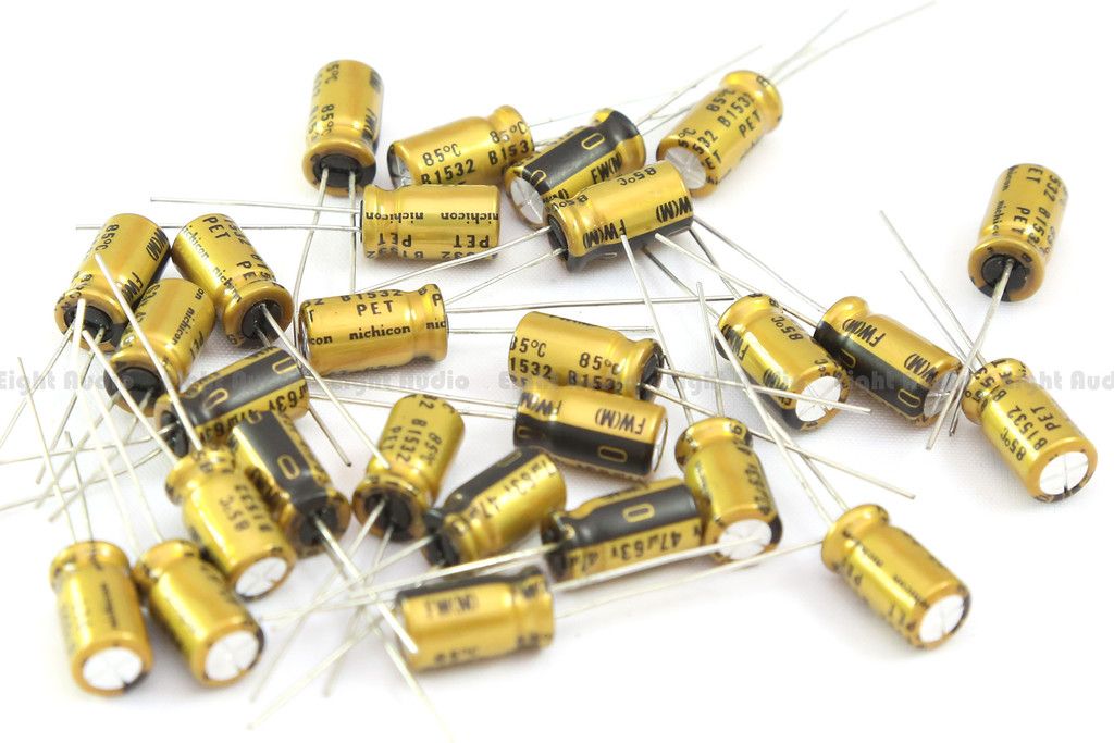 aluminum electrolytic capacitors for audio applications