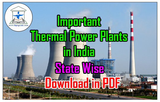 application of thermal power plant