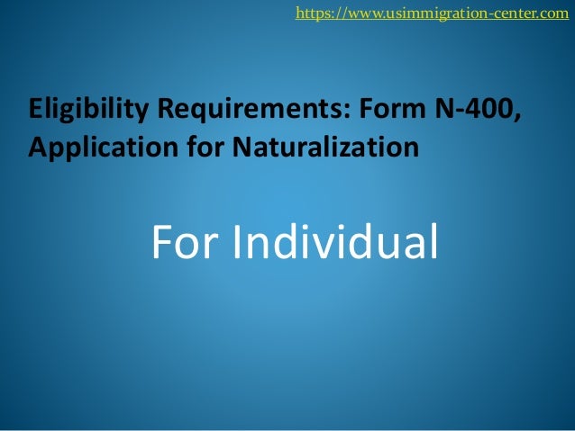 us citizenship application n 400